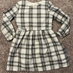 Plaid, Long sleeve dress